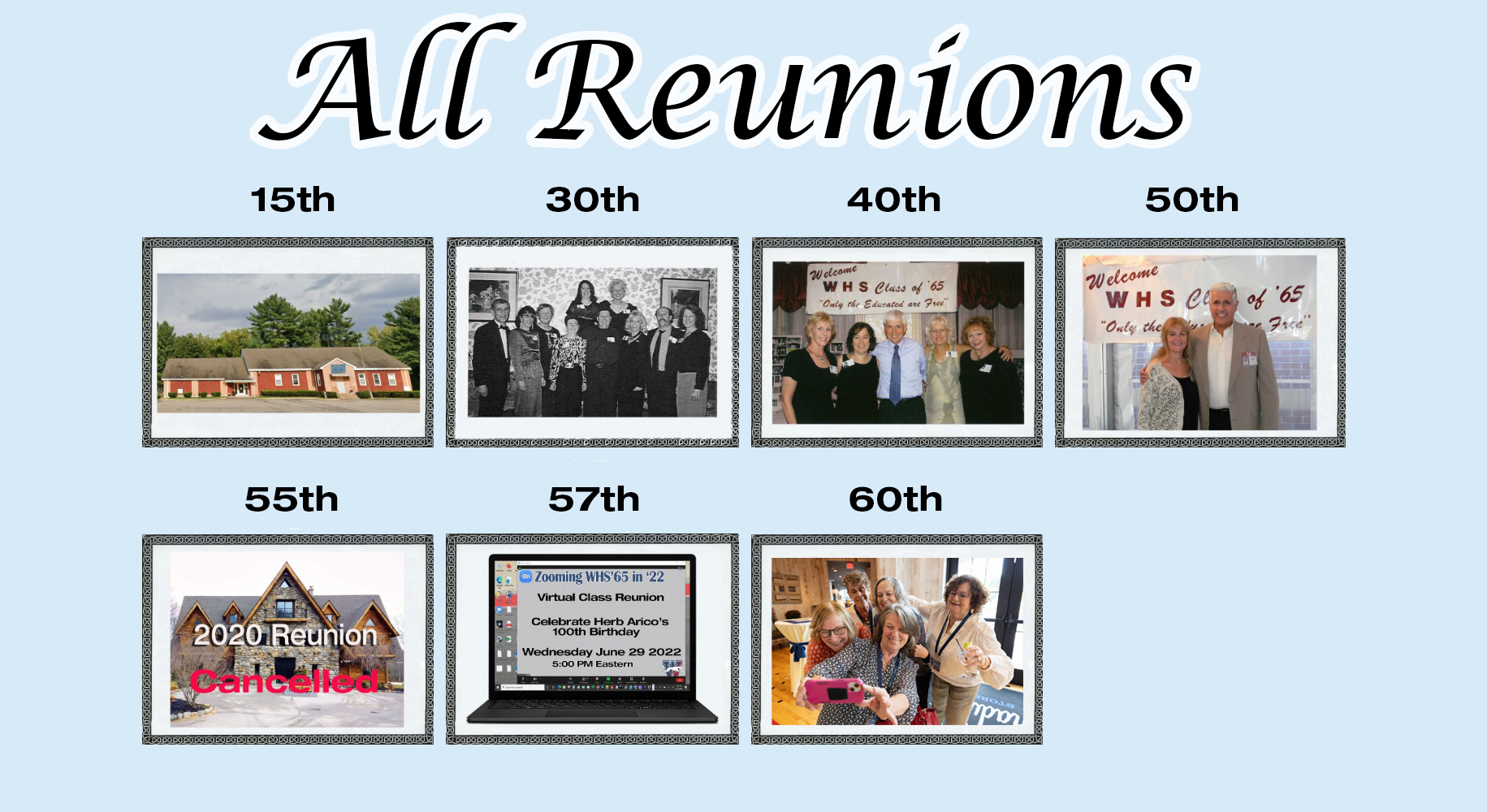 All Reunions