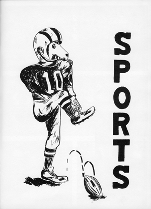 Yearbook Sports Section Tab Yearbook Sports Section Tab