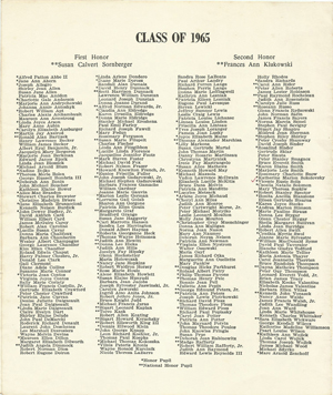 Graduation Roster Graduation Roster